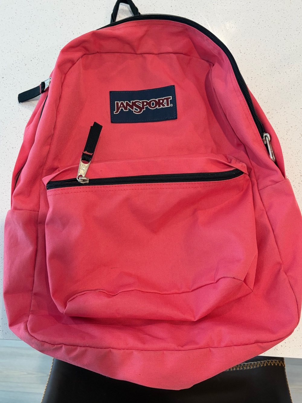 Hot Pink Jansport Backpack